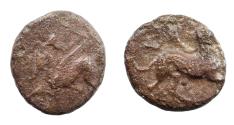 Ancient Coins - Akarnania, Leukas. C. 350-300 BC. Æ 15. Rare.
