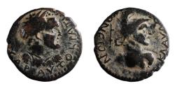 Ancient Coins - Lycaonia, Iconium (as Claudiconium). Titus (Caesar, 69-79). Ae 20
