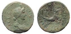 Ancient Coins - Caria. Alabanda. Time of the Antonines. Æ 18. Rare.