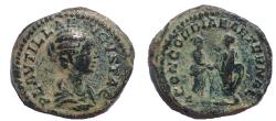 Ancient Coins - Plautilla, wife of Caracalla. Augusta, 202-205 AD. AR Denarius