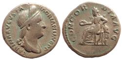 Ancient Coins - Sabina, wife of Hadrian, 117-138 BC. AR Denarius