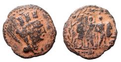 Ancient Coins - Phoenicia, Tripolis, 1st century BC.  Ae 20. Unpublished.