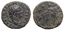 Ancient Coins - Titus. As 73 AD. Rome mint. PAX. Rare.