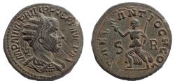 Ancient Coins - Pisidia, Antiochia. Philip I. AD 244-249. Æ 27, Rare