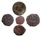 Ancient Coins - Lot of 5 Islamic coins