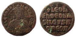 Ancient Coins - Leo VI, the Wise. 886-912 AD. Æ Follis