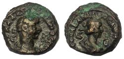 Ancient Coins - Egypt, Alexandria. Aurelian and Vabalathus 270-275 AD. BI Tetradrachm