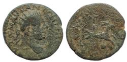 Ancient Coins - Cilicia, Anazarbus. Elagabalus, 218-222. Assarion. Very rare.