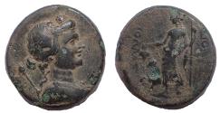 Ancient Coins - Phrygia, Dionysopolis, 1st century BC. AE 21, Rare