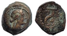 Ancient Coins - Ptolemaic Kings of Egypt. Ptolemy VIII to Cleopatra VII. Æ Chalkous