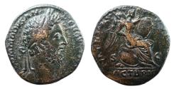 Ancient Coins - Commodus. sestertius, AD 184-185, VICT BRIT, Pedigreed to 1968.