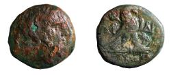 Ancient Coins - Phrygia, Amorion. 2nd-1st centuries BC. Æ 20 mm.