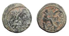 Ancient Coins - Seleucis and Pieria, Antioch.  Æ Trichalkon, 7-6 BC. Struck under P. Quinctillius Varus, Governor of Syria.