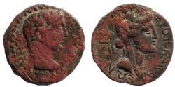 Ancient Coins - Uncertain Caesarea. Claudius. AD 41-54. Æ 20