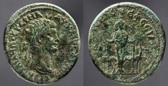 Ancient Coins - Ionia. Ephesus. Trajan (AD 98-117). Ae 32, Second known example.