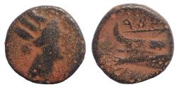 Ancient Coins - Phoenicia, Arados, c. 242/1-167/6 BC. Æ 18