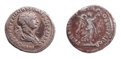 Ancient Coins - Trajan, 98-117. Ar Quinarius. Rare.