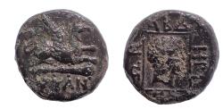 Ancient Coins - Thrace, Abdera. Circa 311-280 BC. Æ Dichalkon