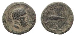 Ancient Coins - Thrace, Perinthus, Time of the Antonines (138-192). Ae 17. Hercules. Rare.