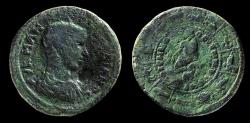 Ancient Coins - Cilicia. Irenopolis-Neronias. Gordian III, 238-244. Ae 32, Zodiac reverse. Unique.