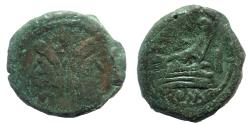 Ancient Coins - Roman Republic, Ae As, uncertain mint. Æ 32