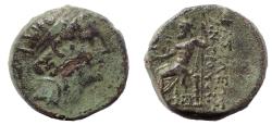 Ancient Coins - Seleukid Kings. Antiochos IV Epiphanes. 175-164 BC. Æ 19