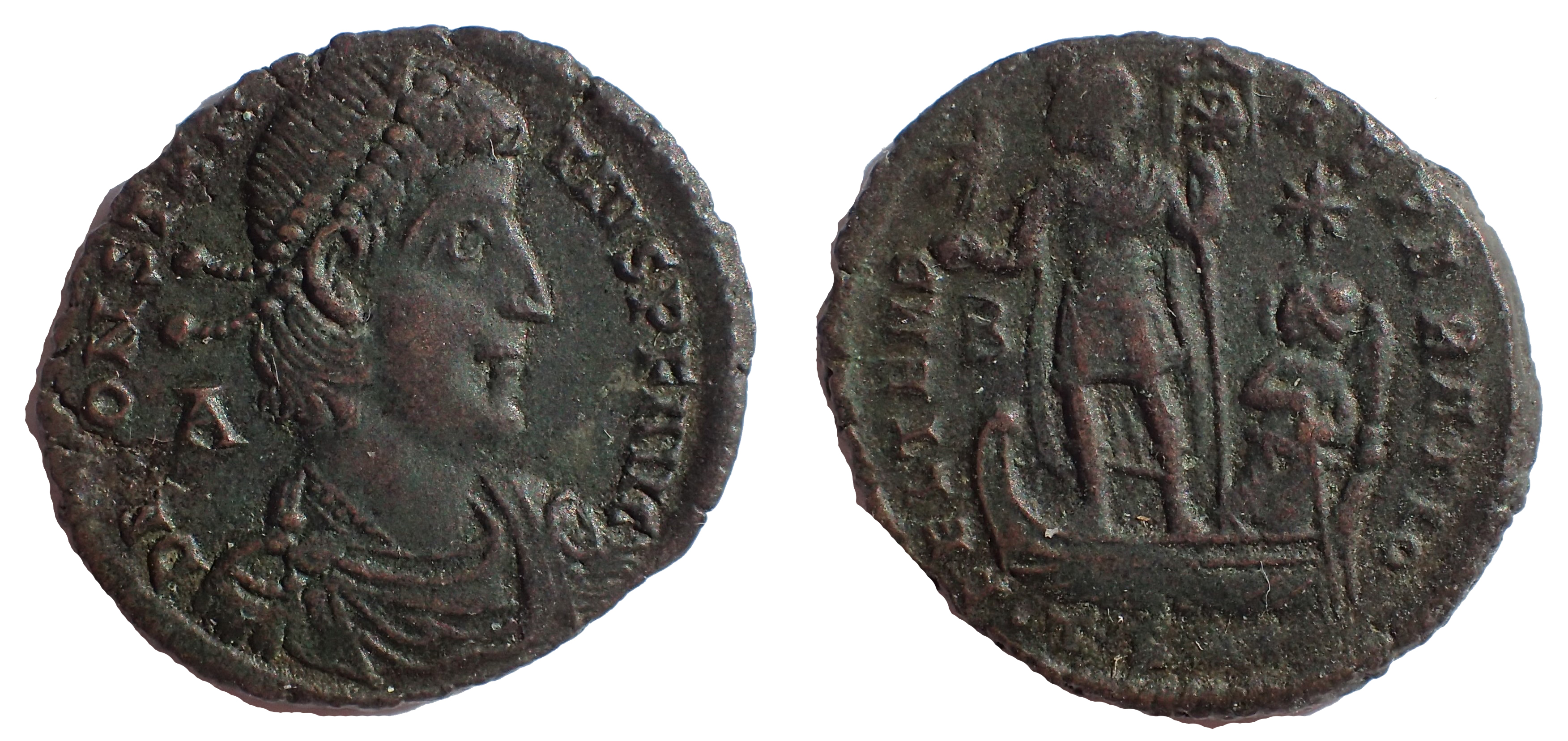 Constantius II. AD 337-361. Æ Centenionalis | Roman Imperial Coins