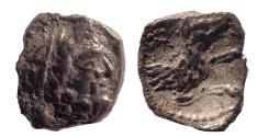 Ancient Coins - Lycaonia, Laranda. Circa 324/3 BC. AR Obol