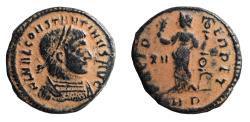 Ancient Coins - Constantine I, 307/10-337. Follis Ae 17. Rare.