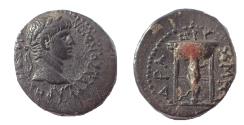 Ancient Coins - Seleucis & Piera. Antioch. Nero (54-68). Ar Drachm. Rare.