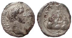 Ancient Coins - Cappadocia, Caesarea-Eusebia. Antoninus Pius. AD 138-161. AR Didrachm