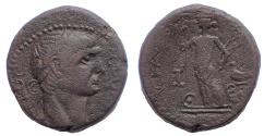 Ancient Coins - Judaea, Ascalon, Trajan. AD 98-117. Æ 23. Rare.