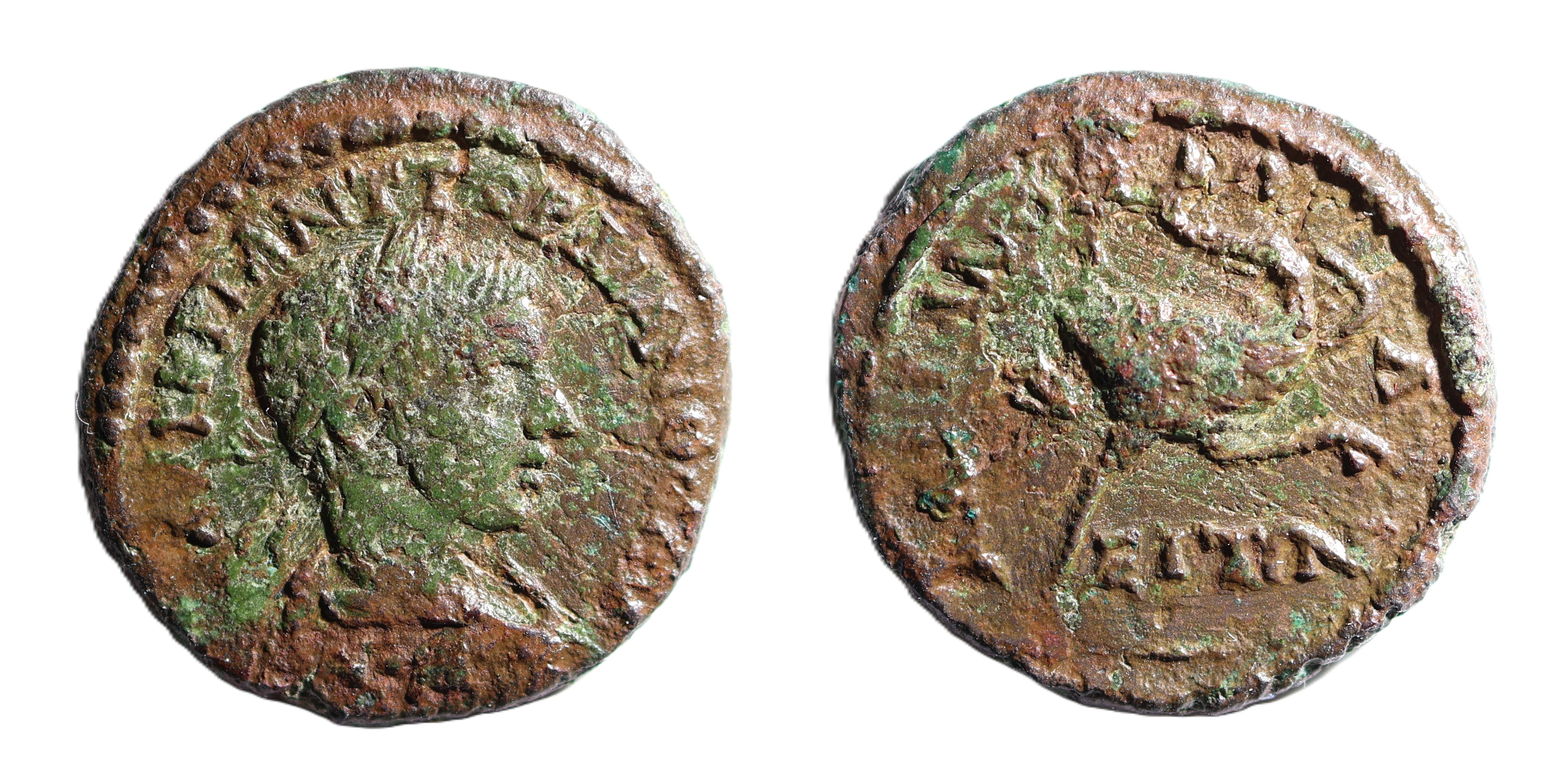 【KOH】Rondine 2点 Thrace. Hadrianopolis. Gordian III (238-244). Ae 16. Rare Ostrich