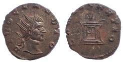 Ancient Coins - Divus Claudius II Gothicus Æ Antoninianus, November AD 270-January 271. Struck under Quintillus or Aurelian. Ae 19