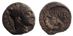 Ancient Coins - Judaea, Caesarea Maritima. Severus Alexander. AD 222-235. Æ 17. Ex Richard Plant collection.