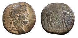 Ancient Coins - Septimius Severus. AD 193-211. Æ Sestertius. Rare.