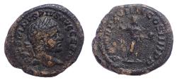 Ancient Coins - Caracalla, 198-217 AD. AE Limes Denarius