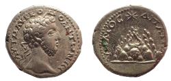Ancient Coins - Cappadocia, Caesarea. Commodus. A.D. 177-192. AR didrachm.