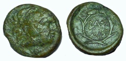 Ancient Coins - Kings of Thrace. Lysimachos. 305-281 BC. Æ 16