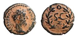 Ancient Coins - Seleucis and Pieria. Antioch. Lucius Verus, 161-169. Ae 18. Rare.