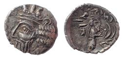 Ancient Coins - Kings of Persis. Nambed (Namopat). 1st century AD. AR Obol