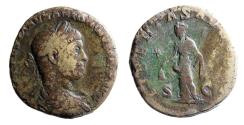 Ancient Coins - Elagabalus (AD 218-222). Æ Sestertius