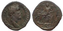 Ancient Coins - Antoninus Pius. AD 138-161. Æ Sestertius. ex CNG.
