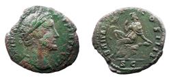 Ancient Coins - Antoninus Pius, 138-161. Ae As. BRITANNIA. Rare.