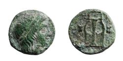 Ancient Coins - Ionia, Colophon, circa 385-285 BC. Ae 12