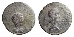 Ancient Coins - Cilicia, Mallus. Philip I, with Otacilia Severa. AD 244-249. Æ 32