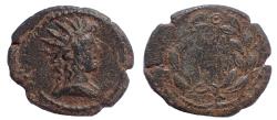 Ancient Coins - Phrygia. Peltai . Pseudo-autonomous issue AD 138-192. Æ 18. Rare.