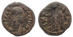 Ancient Coins - Bithynia, Nicaea, Tranquillina (Augusta) Ae 24. Very rare.