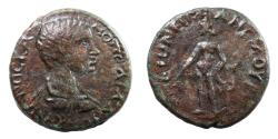 Ancient Coins - Cilicia, Anemurium Diadumenian Caesar, 217-218. Æ 25. Very Rare.