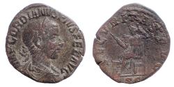 Ancient Coins - Gordian III, 238-244 AD. Æ Sestertius, Securitas Reverse